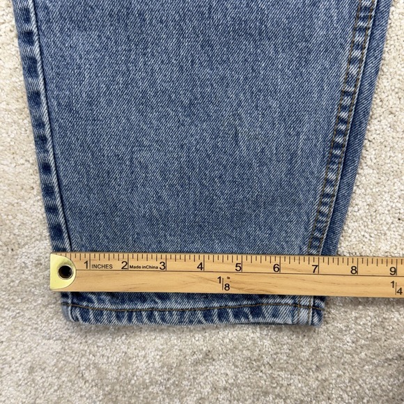 Vintage Levi's 560 Jeans Mens 33x30 Blue Denim Loose Fit Tapered Leg USA 90s - Picture 12 of 14